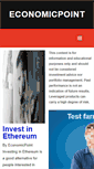 Mobile Screenshot of economicpoint.com